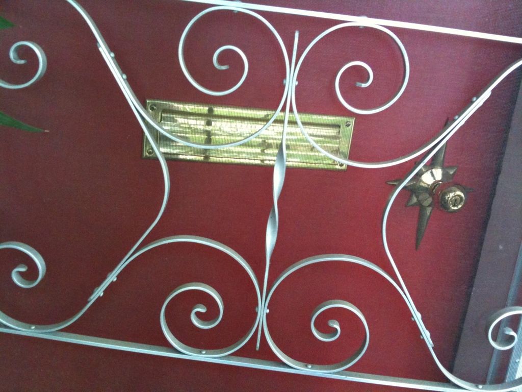 Uncle Atom Save the Mill Finish Aluminum Screen Door Guards and